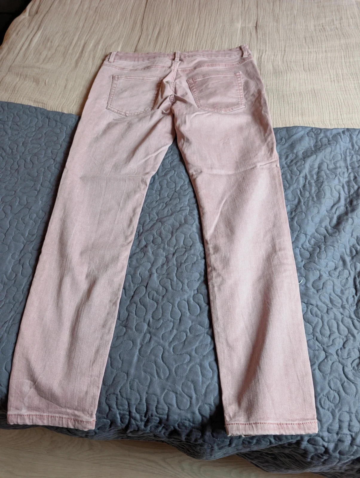 Pantalon Jean rose poudré taille 40 / Marque esprit