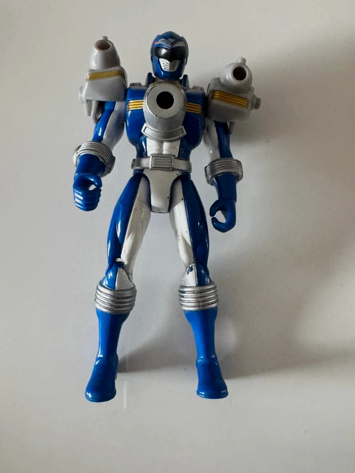 Power Rangers Operation Overdrive _ Blue Gyro Force Ranger – Power Rangers – taille Prématuré, jusqu'à 44cm