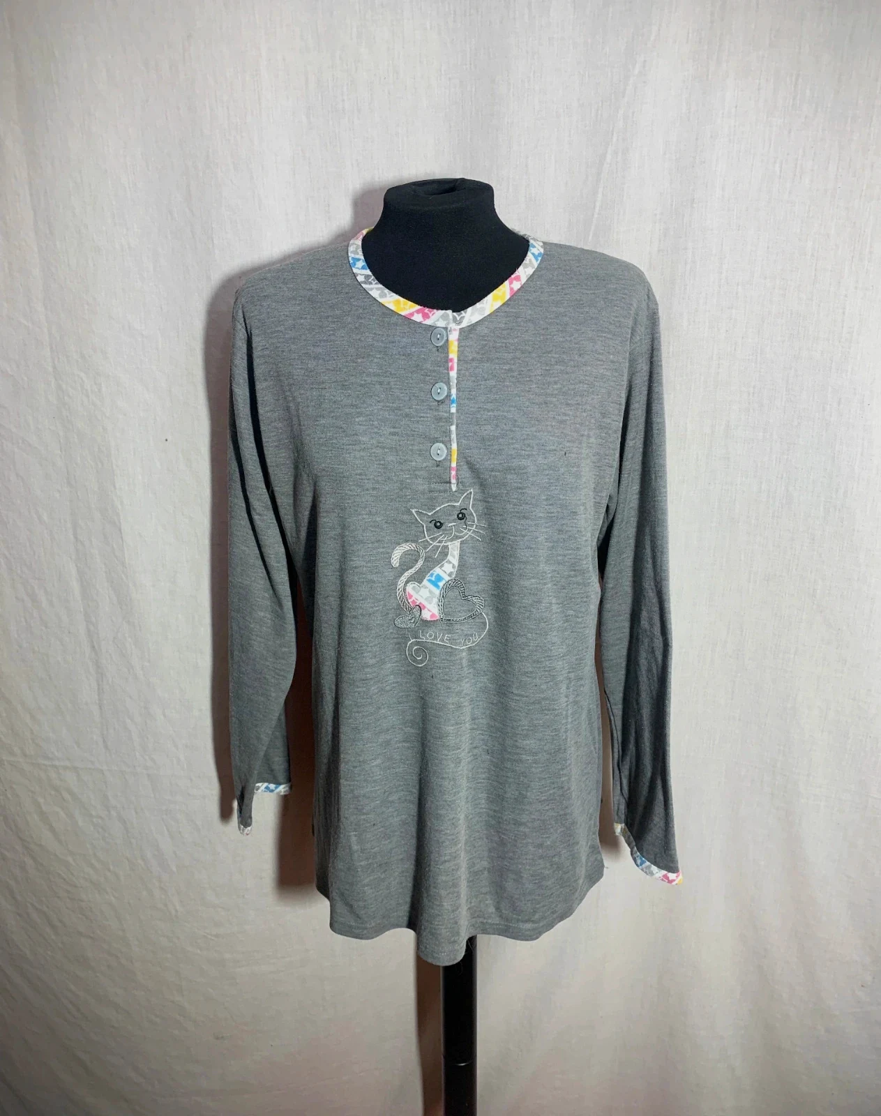Camiseta de Pijama | Pajama Top | Doremi – Doremi – taille XXL / 44 / 16