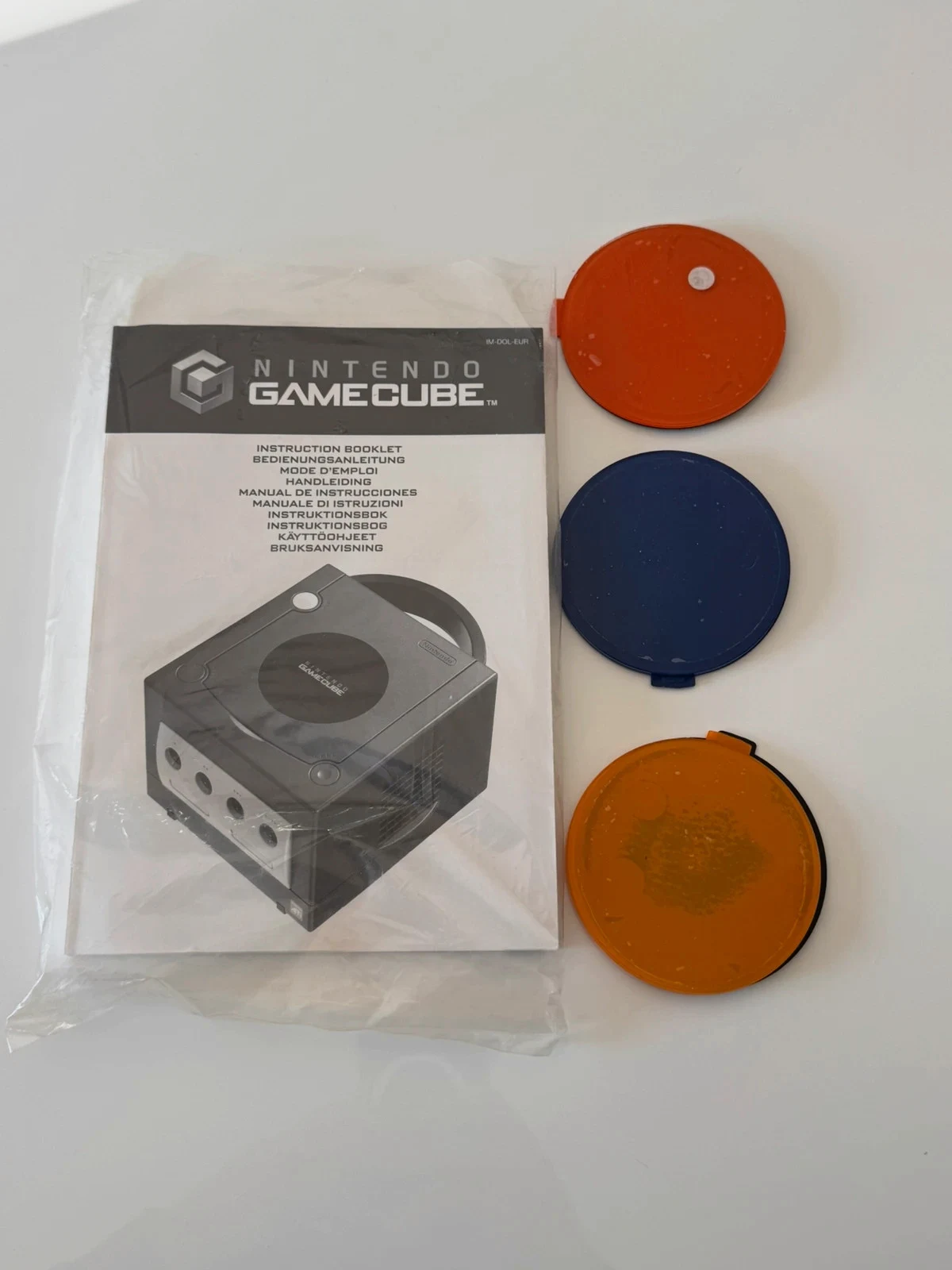 Notice Gamecube neuve sous film