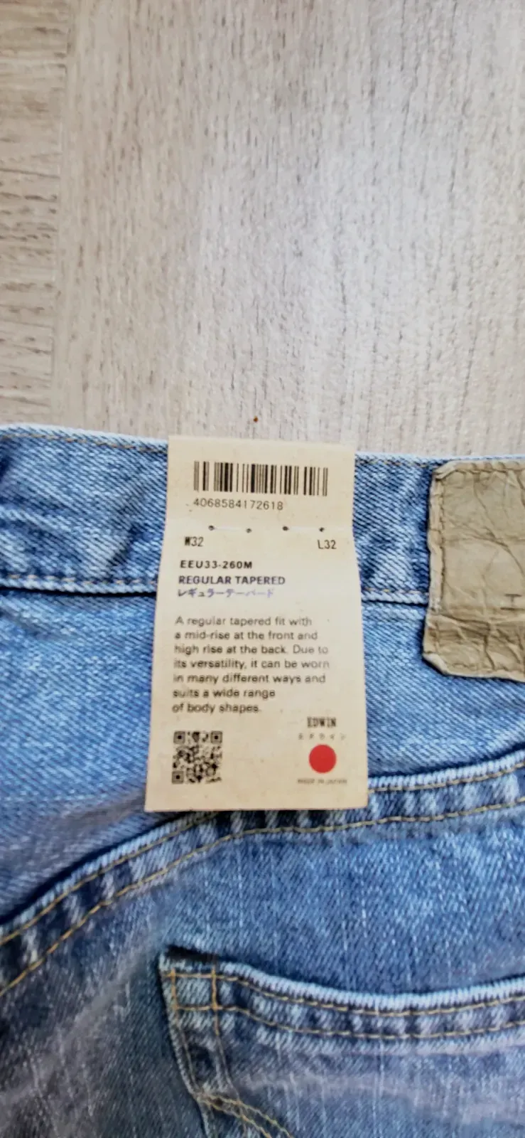 EDWIN JEAN Bleu Clair Neuf – Edwin – bleu clair – taille 42 4