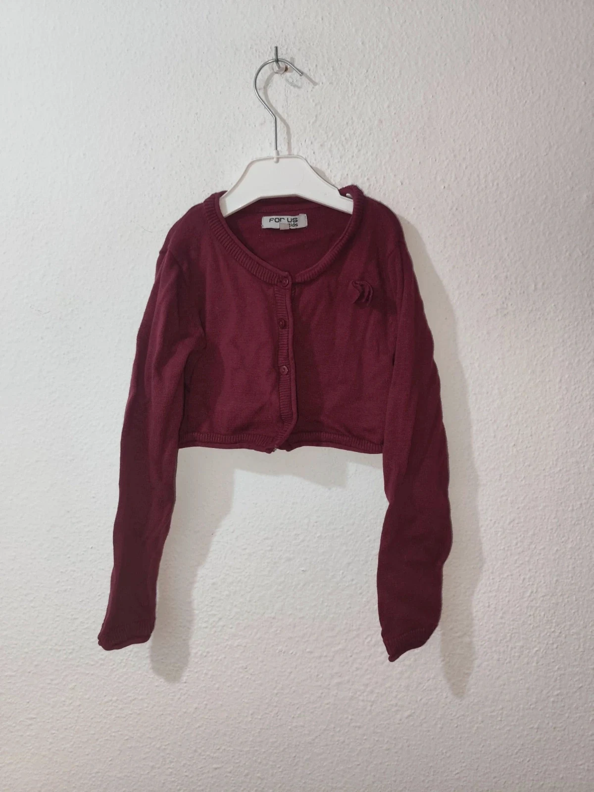 Chaqueta burdeos