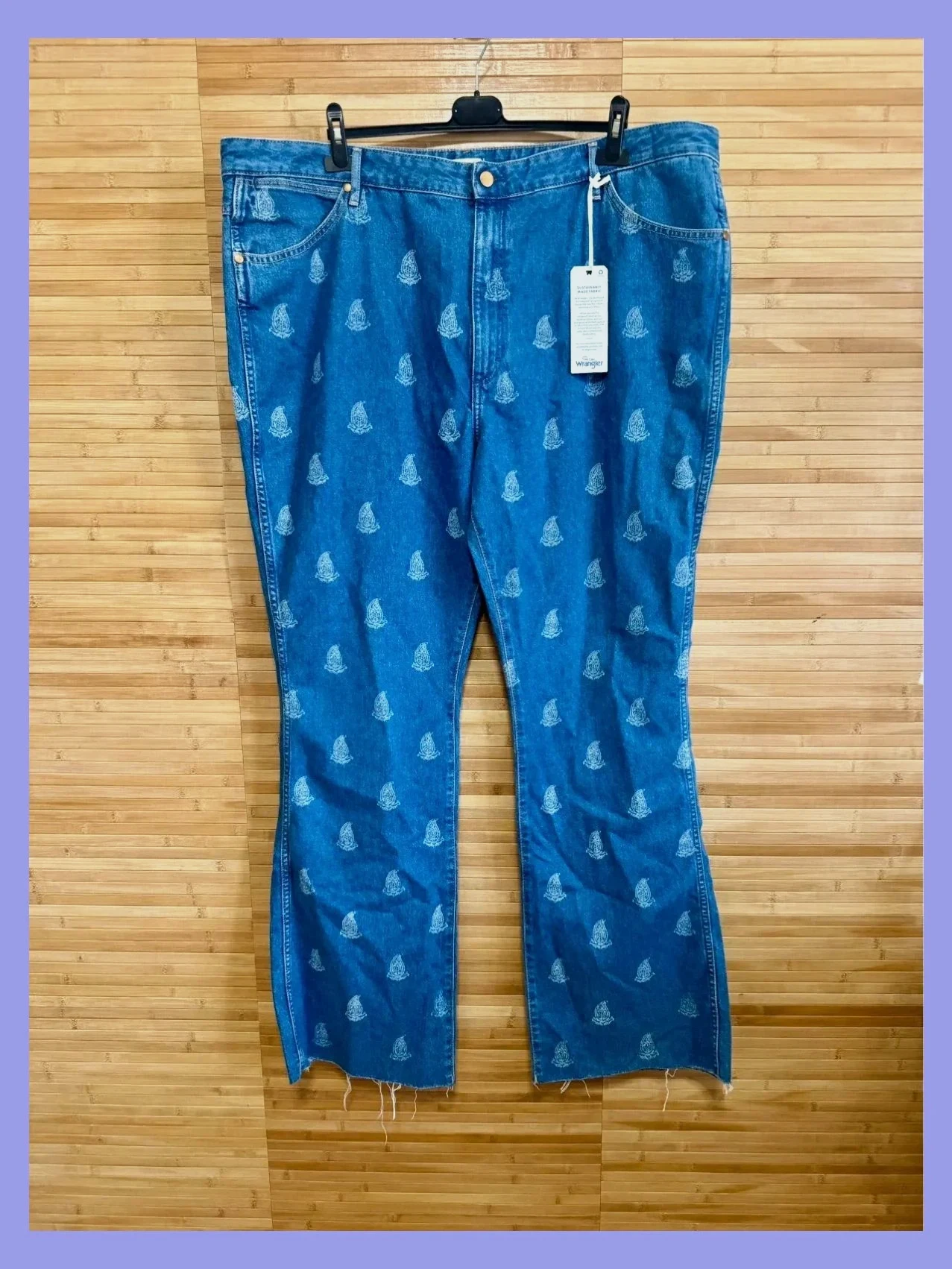 Espectacular vaquero Wrangler talla 50 😍