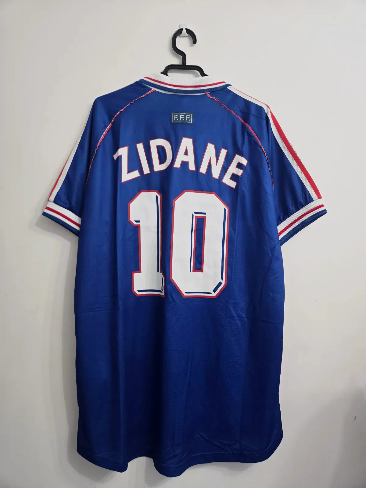 Maillot de football France Zidane 10 Adidas 1998 XXL – Adidas – taille XXL 2