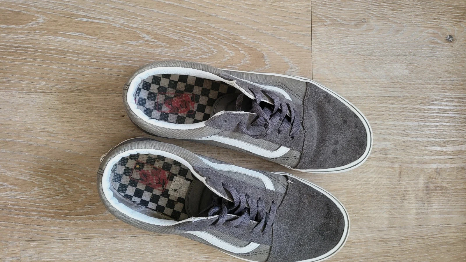 vans gris taille 38