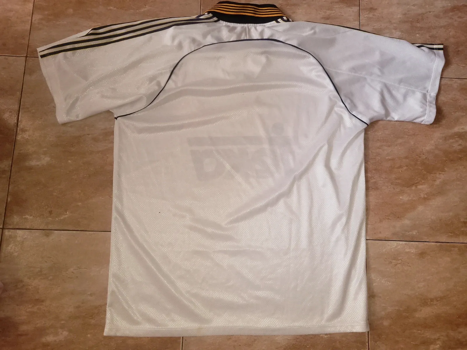 Camiseta Real Madrid Vintage Adidas (Talla XL) - Época Teka – estilo Vintage – taille XL 2