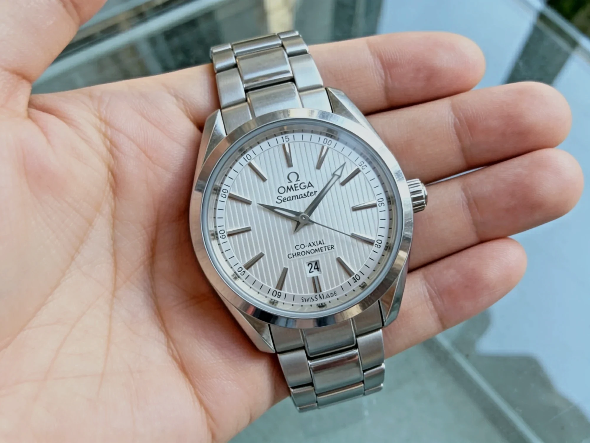 Montre Omega Seamaster acier