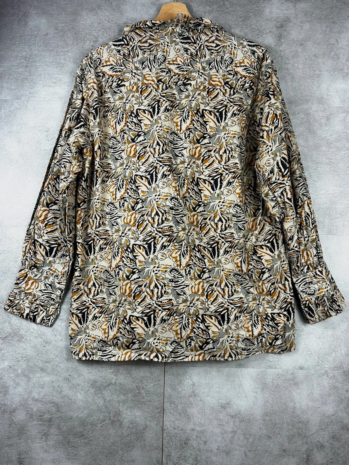 Laurence Bras femme blouse taille 1 38 coton floral volants bohème oversize multicolore – Laurence Bras – taille M / 38 / 10 2