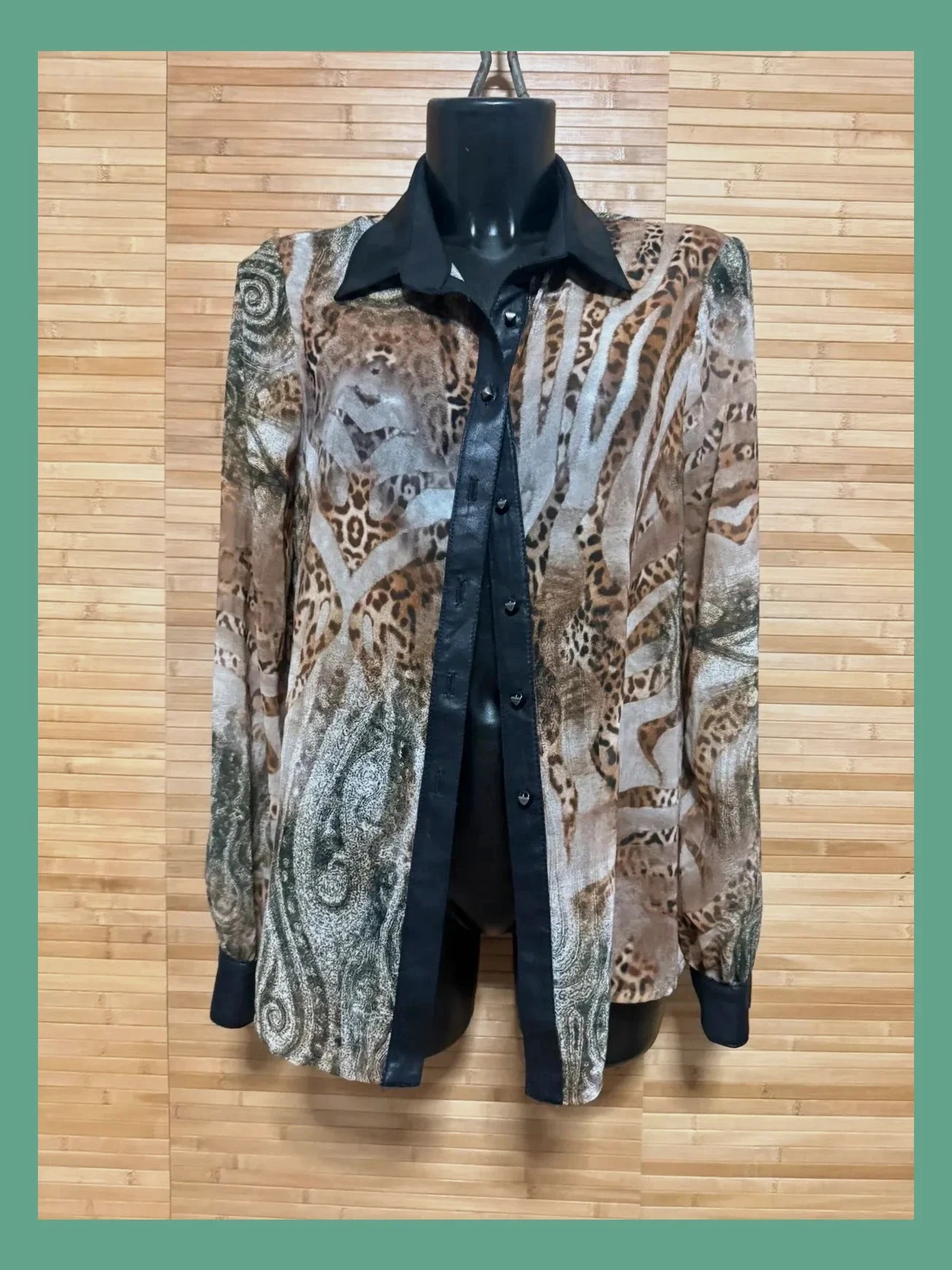Blusa vintage de Jeff Gallano talla M 😍
