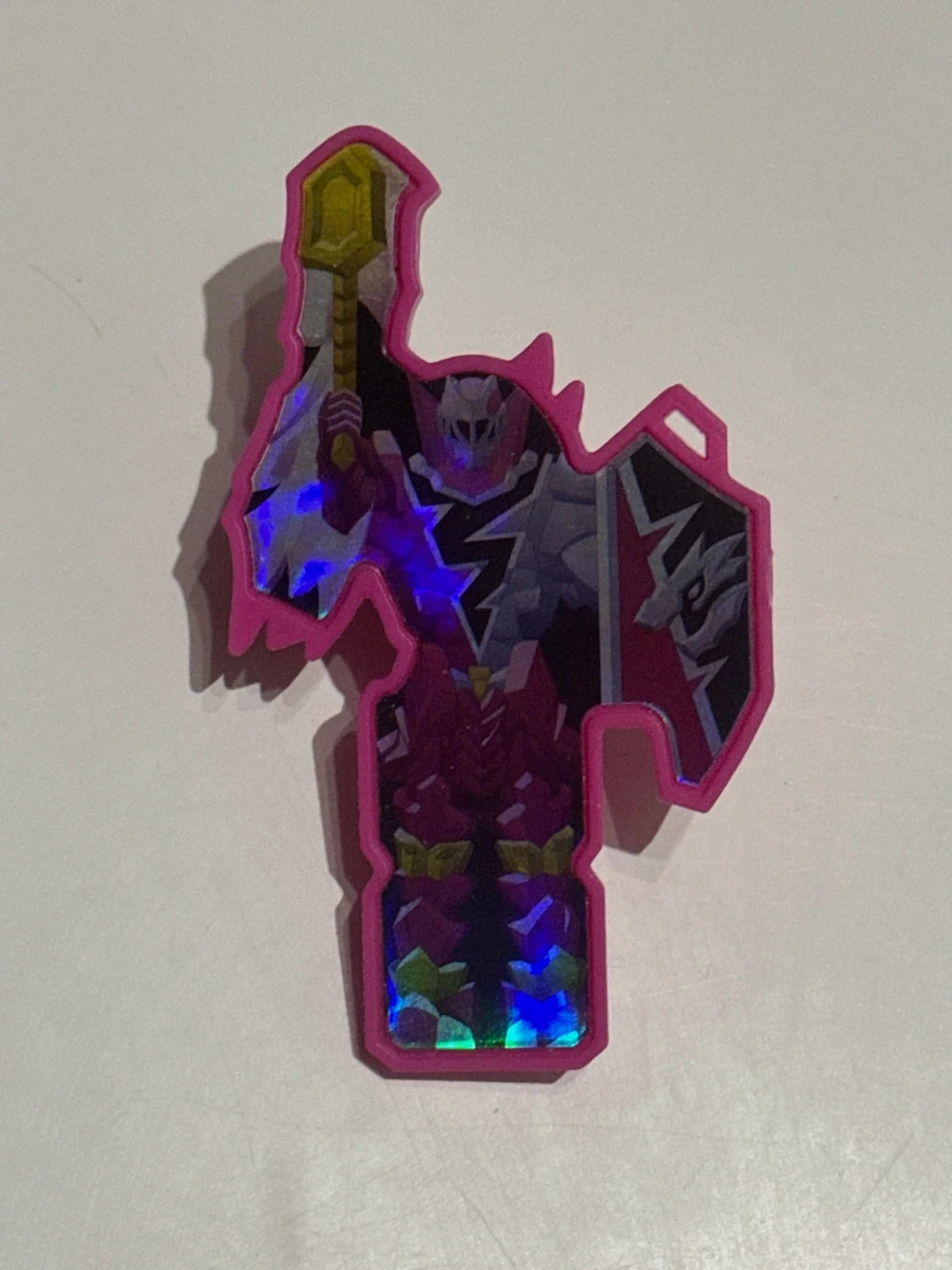 Clé Power Rangers Dino Fury rose – Power Rangers – taille Taille unique