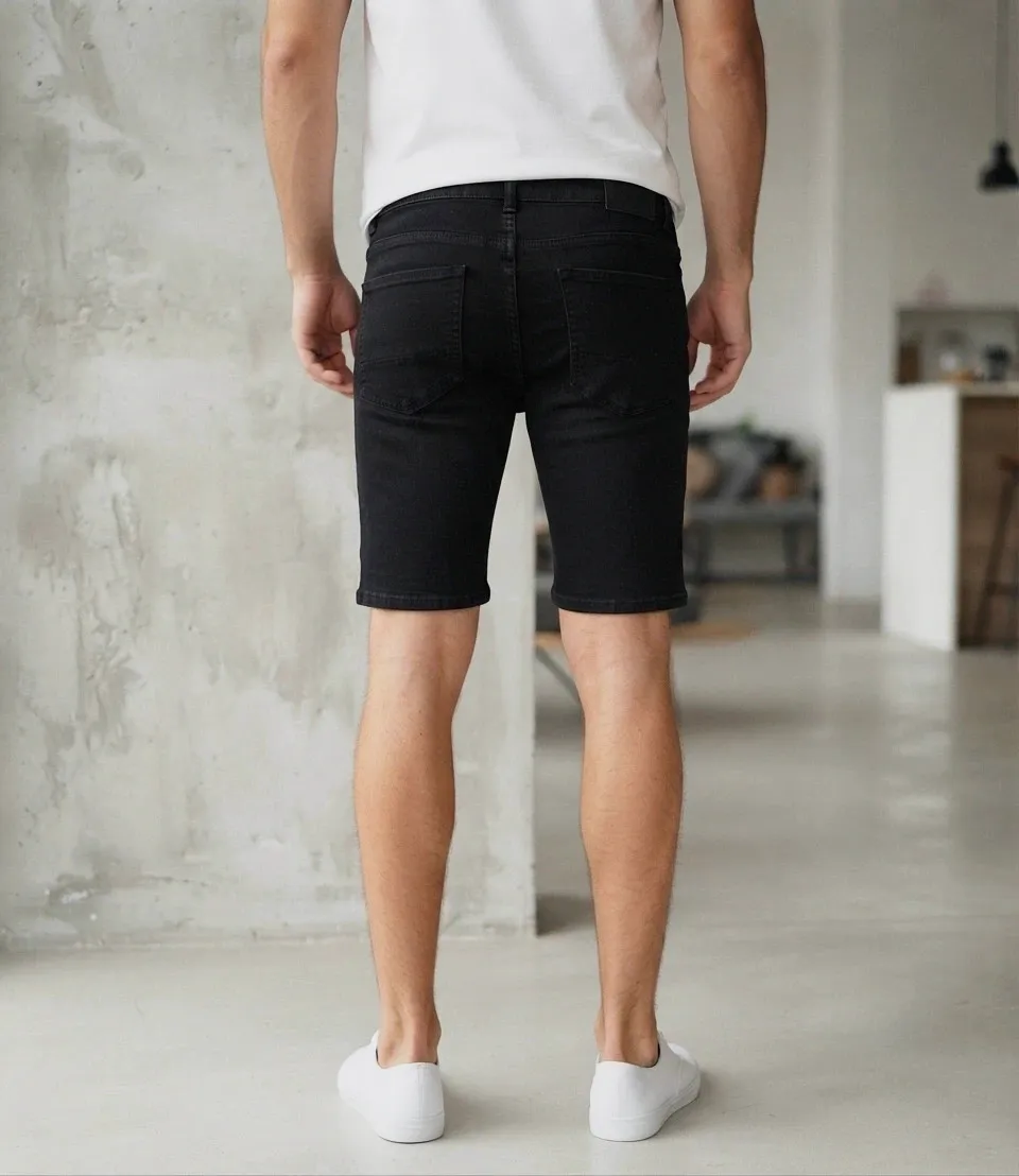 Shorts vaqueros negros inside – Talla 42 – Inside – taille L 2