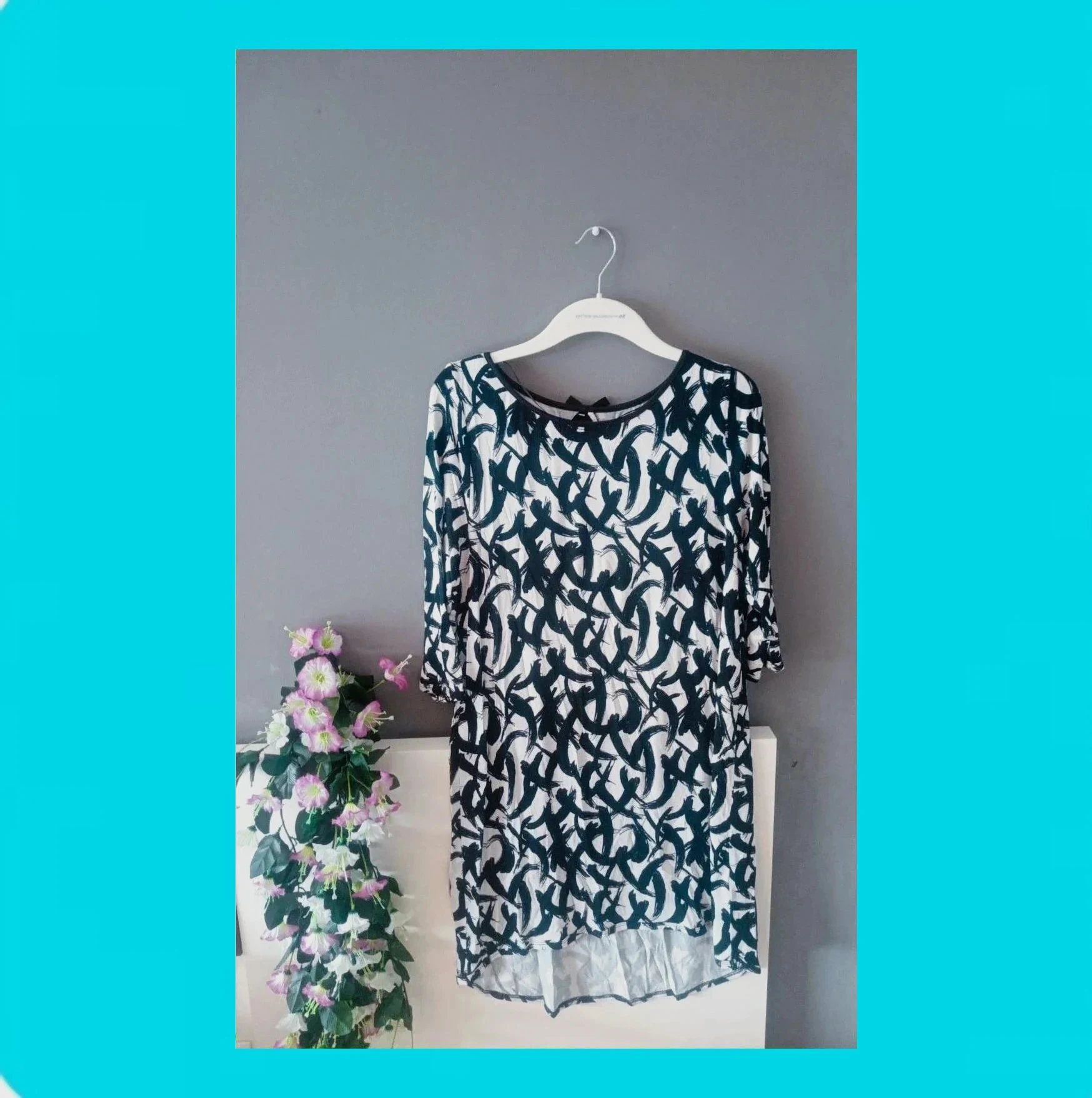 💗 Bonito Vestido Mujer Estampado 💗 – Kiabi – taille XL / 42 / 14