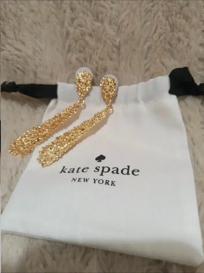 Boucles d'oreilles Kate Spade dorées – Kate Spade – doré 5