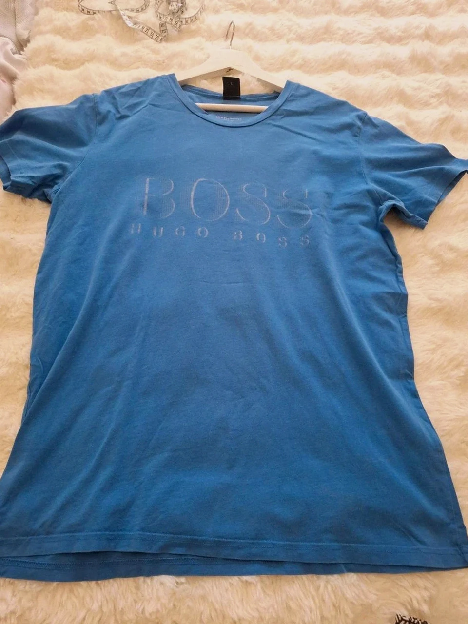 Hugo Boss T-shirt - Bleu - Taille L - Protection Solaire SPF 50+