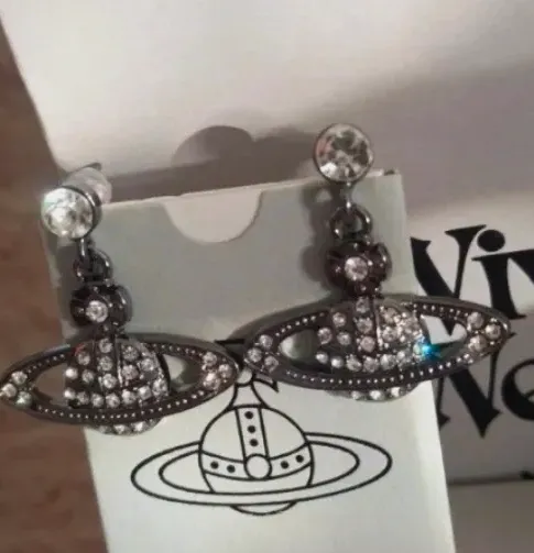 Boucles d'oreilles Vivienne Westwood planète – Vivienne Westwood – argenté – taille Taille unique 4