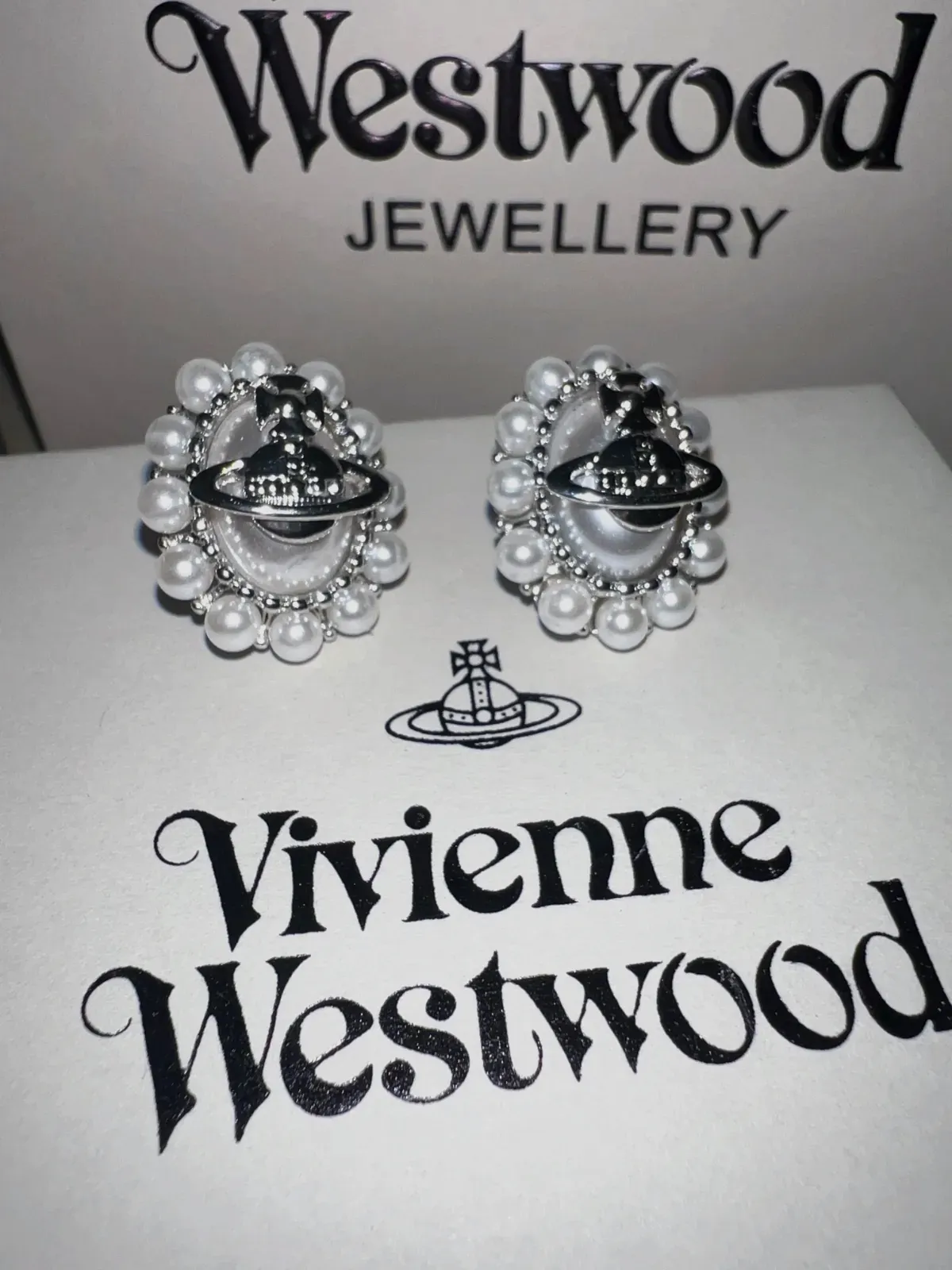 Boucles d'oreilles perles Vivienne Westwood – Vivienne Westwood – taille Taille unique 7