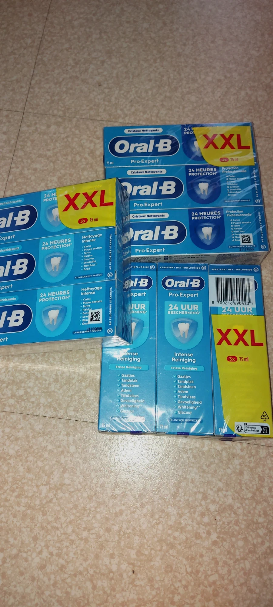 Dentifrice Oral-B Pro-Expert Nettoyage Intense XXL