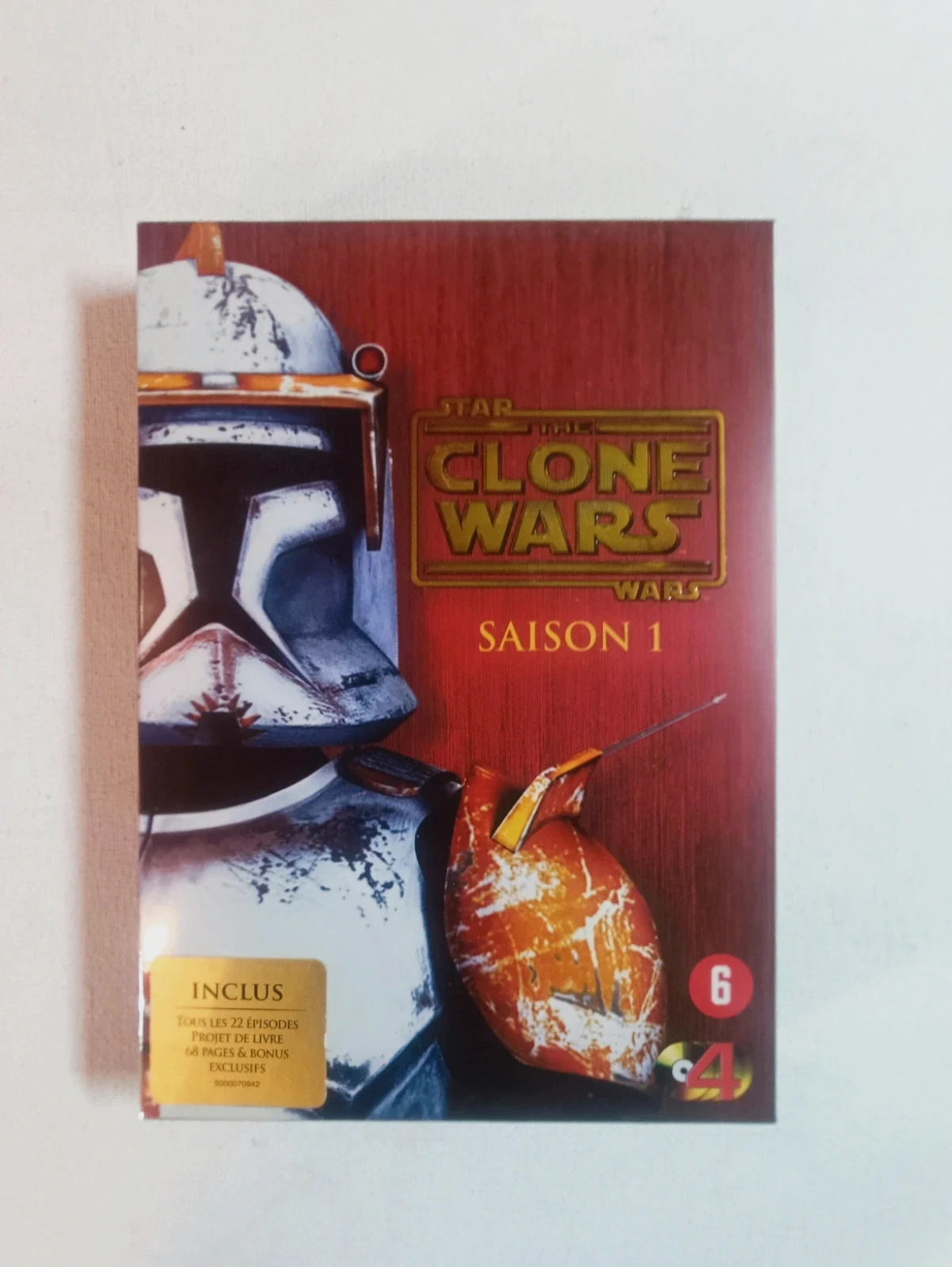 Coffret Dvd Star Wars The Clone Wars Saison 1
