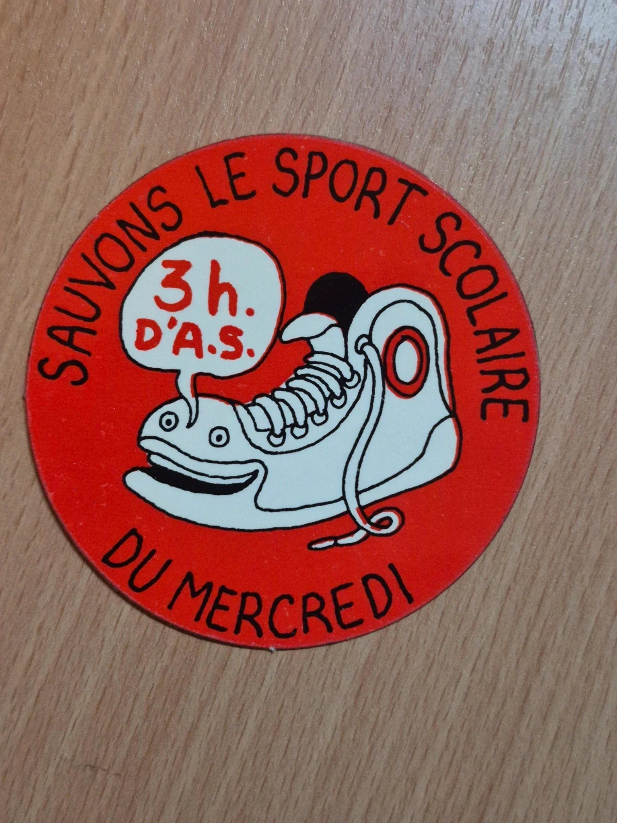 Autocollant vintage années 80