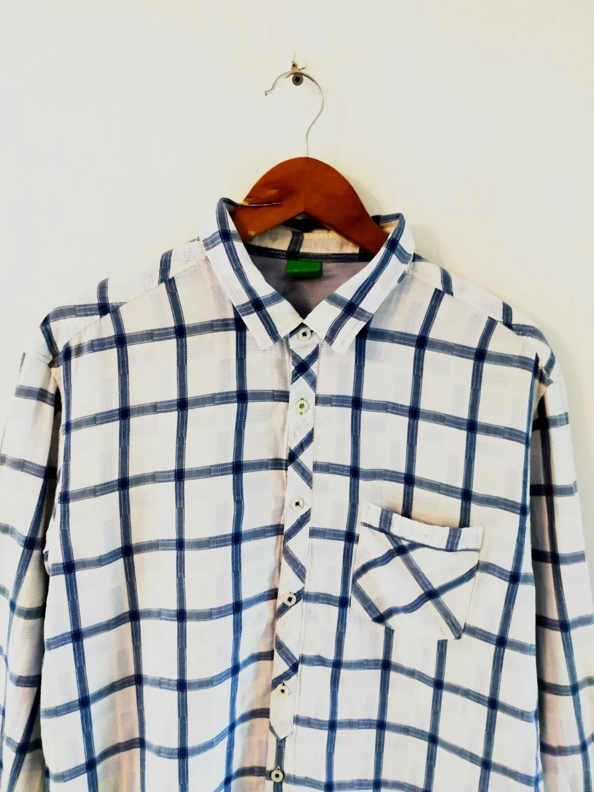Chemise authentique Hugo Boss green block Carreaux xxl – Hugo Boss – taille XXL 2