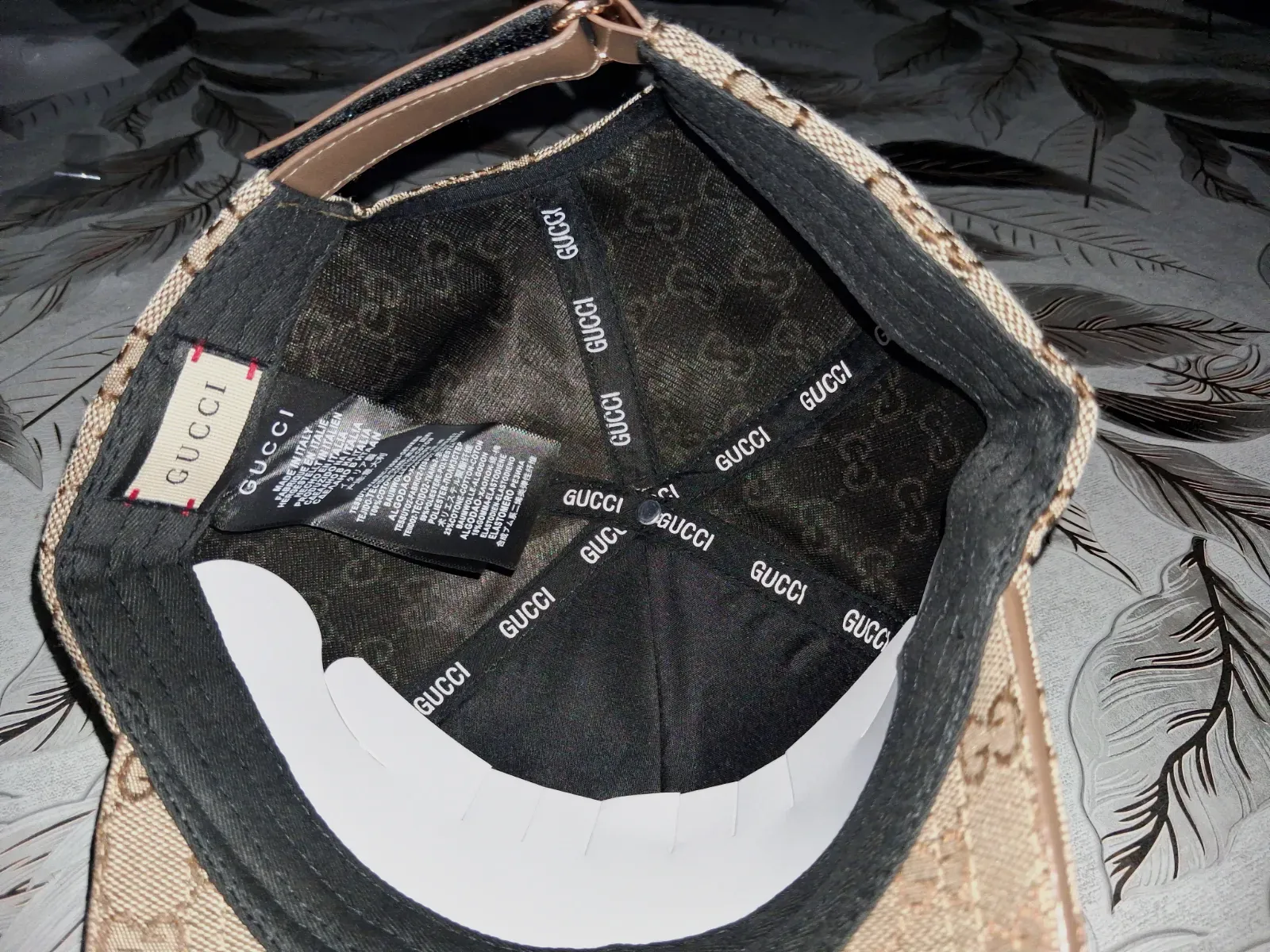 Casquette Gucci monogramme GG toile beige – Gucci – taille Taille unique 5