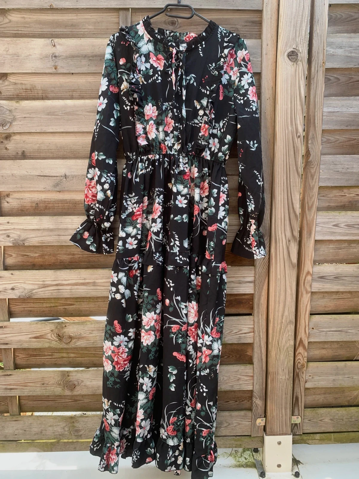 🌸 Robe longue fleurie – Taille M (38) – taille M / 38 / 10