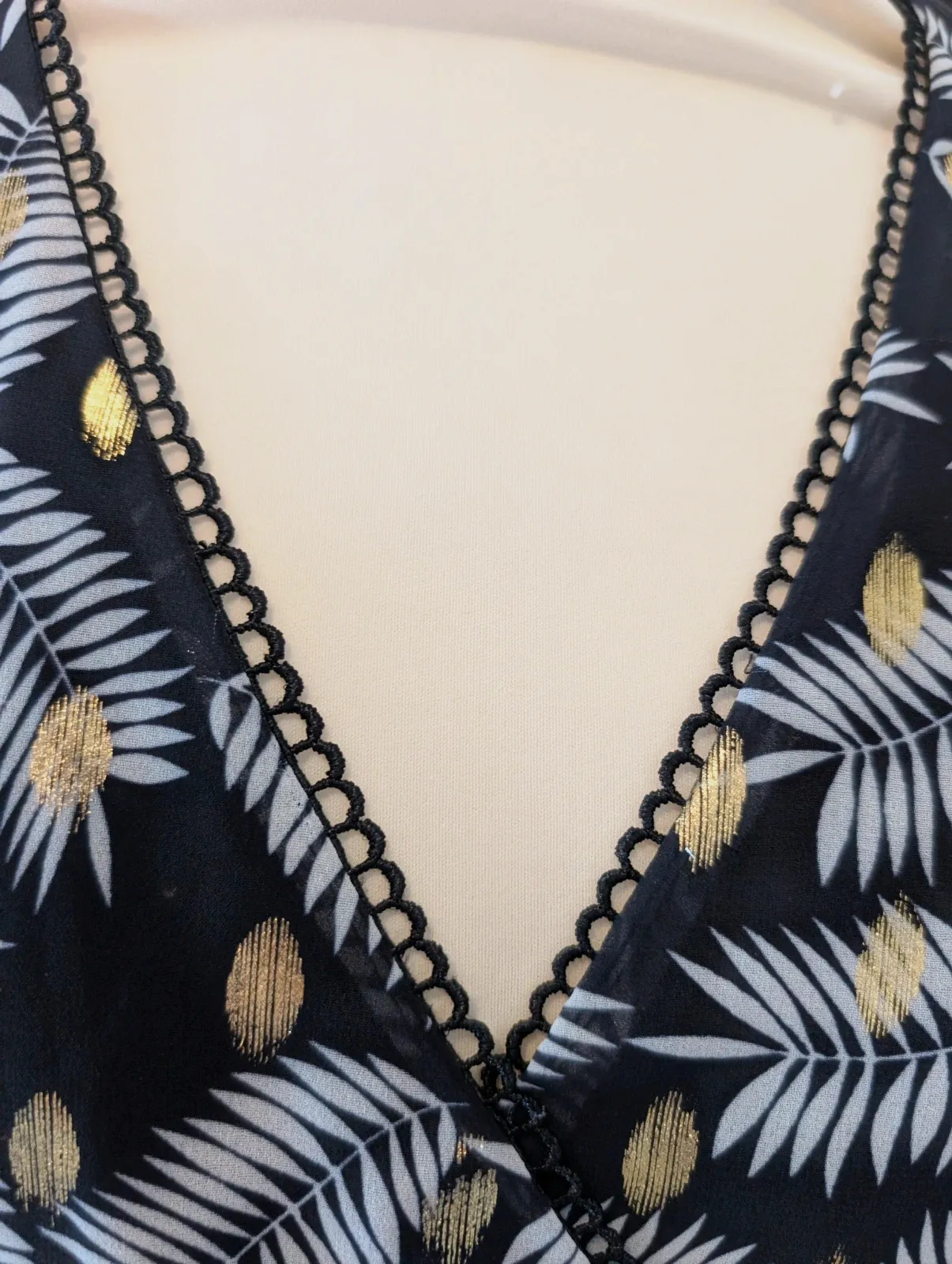 Haut été avec motif doré/ taille XL / Neuf – Jovial – taille XL / 42 / 14 5