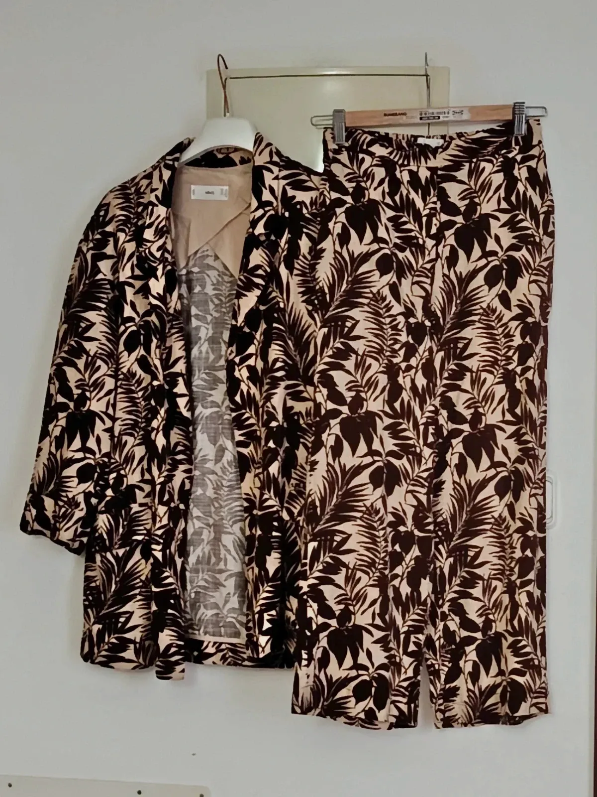 Conjunto Mango Tropical lino y viscosa XS🔥🔥 – Mango – taille XS / 34 / 6 5