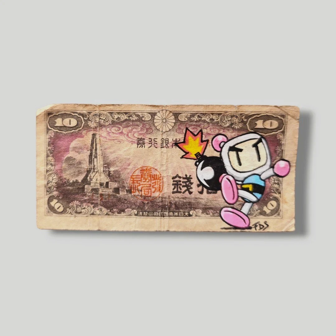 Billet Authentique Custom – Japon & Bomberman