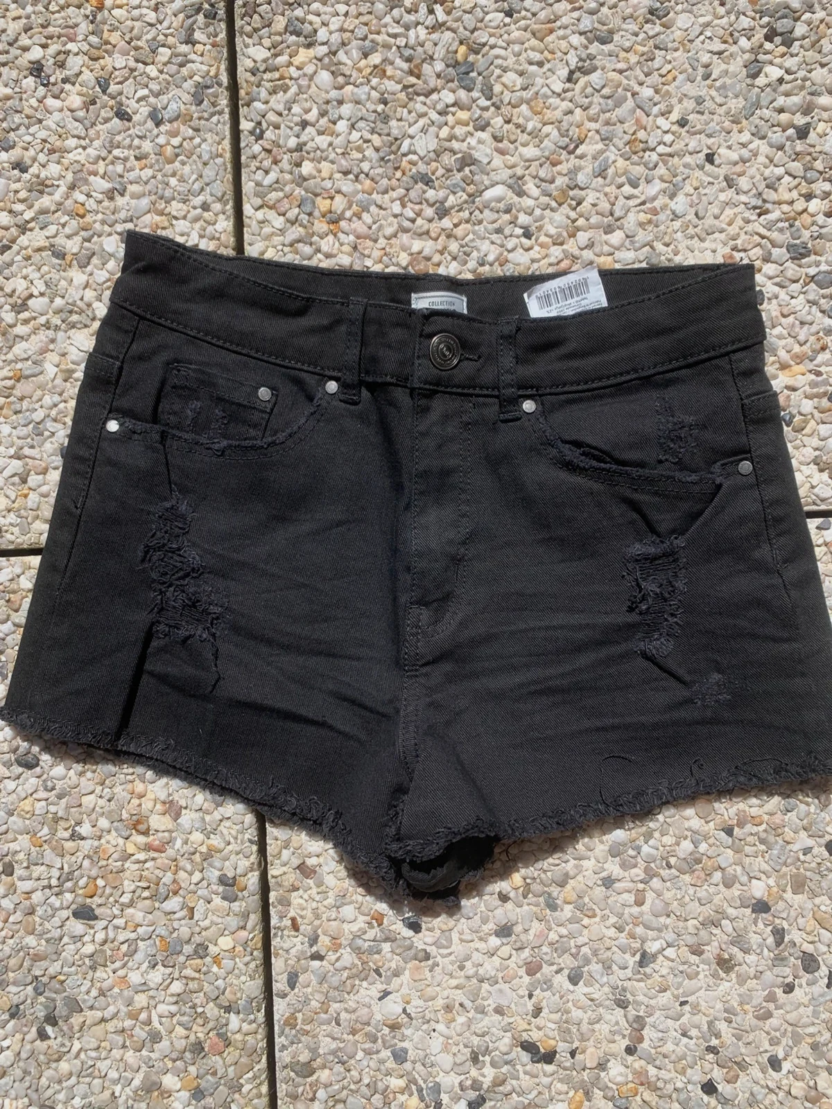 🖤 Short en jean noir destroy Pimkie – taille 34 🖤 – Pimkie – taille XS / 34 / 6