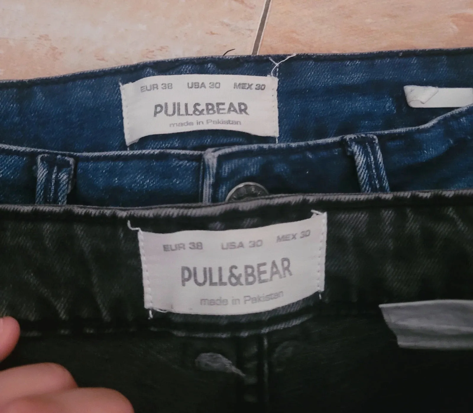 Pack 2 Bermudas vaqueras Pull&Bear (Talla 38) – Pull & Bear – taille S 3