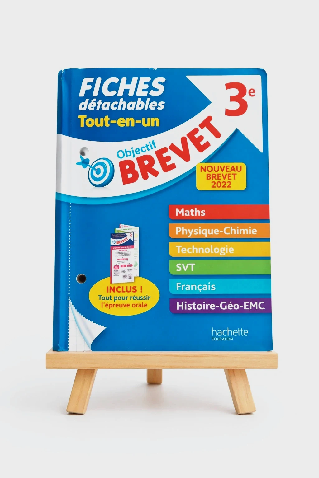 📚 Fiches détachables Tout-en-un 3e – Objectif Brevet