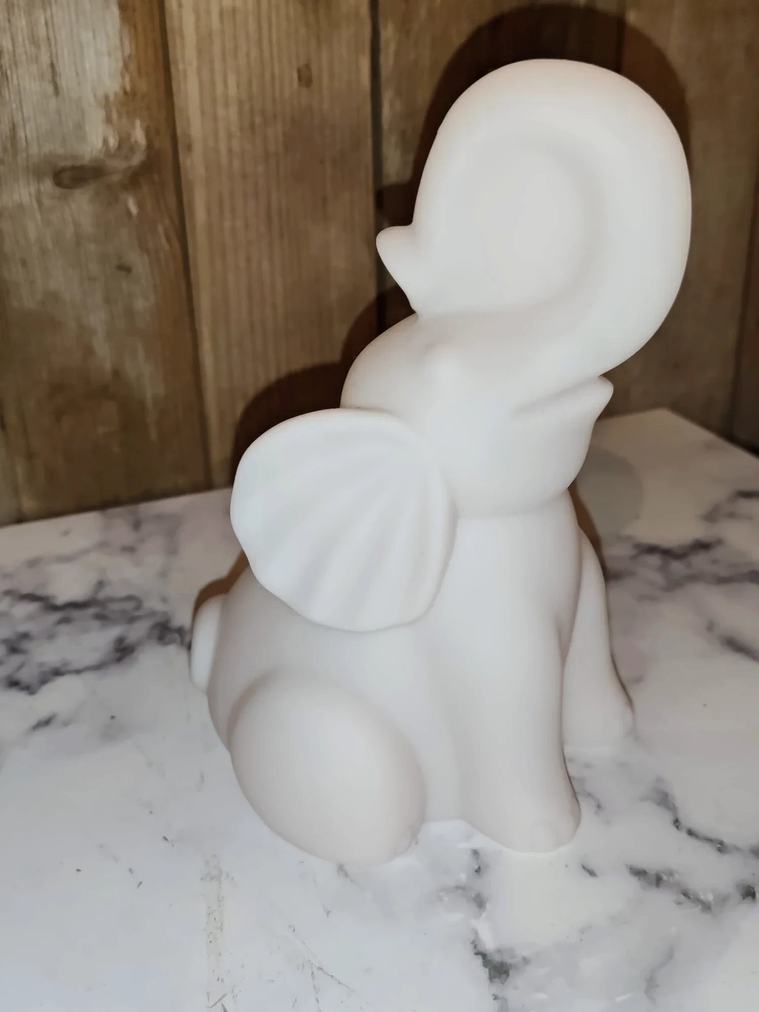 Veilleuse éléphant blanche