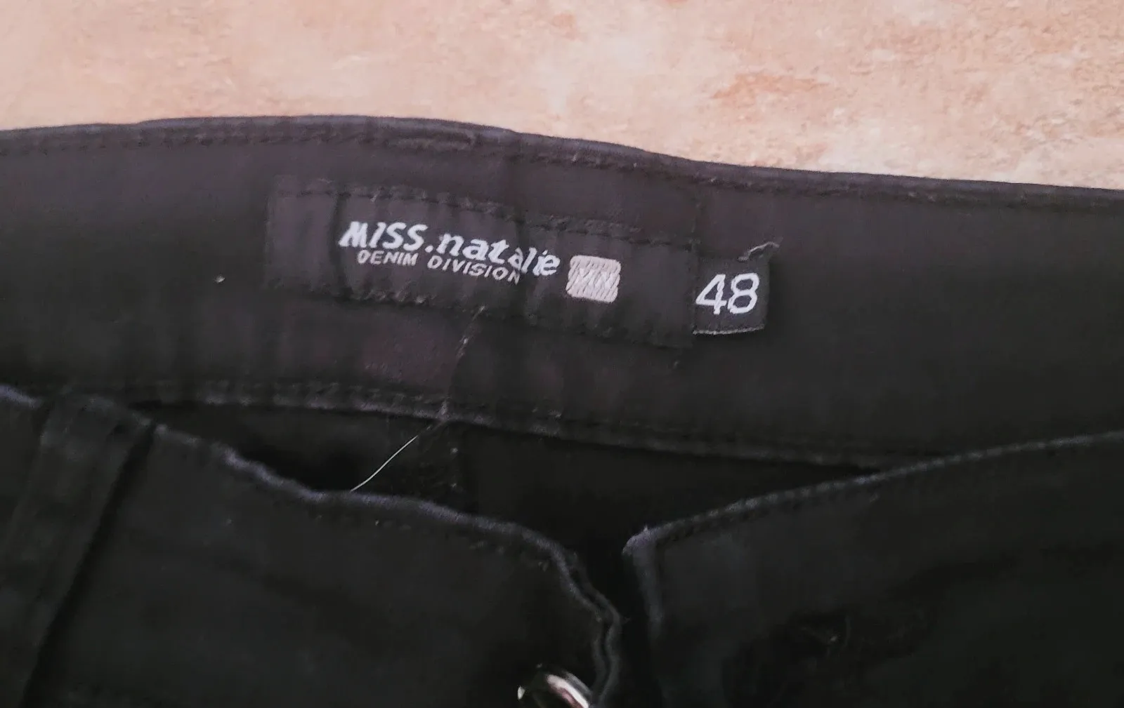 Pantalón pitillo negro - Miss Natalie (Talla 48 – Miss Natalie – taille 4XL / 48 / 20 3