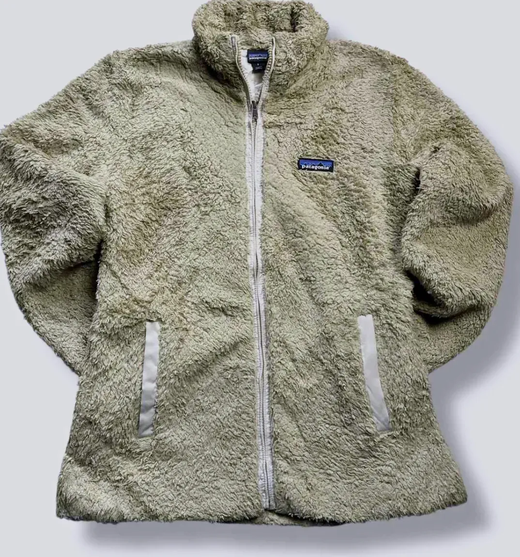 Patagonia Fleece Sherpa vert kaki - taille S – Patagonia – kaki – taille S 2