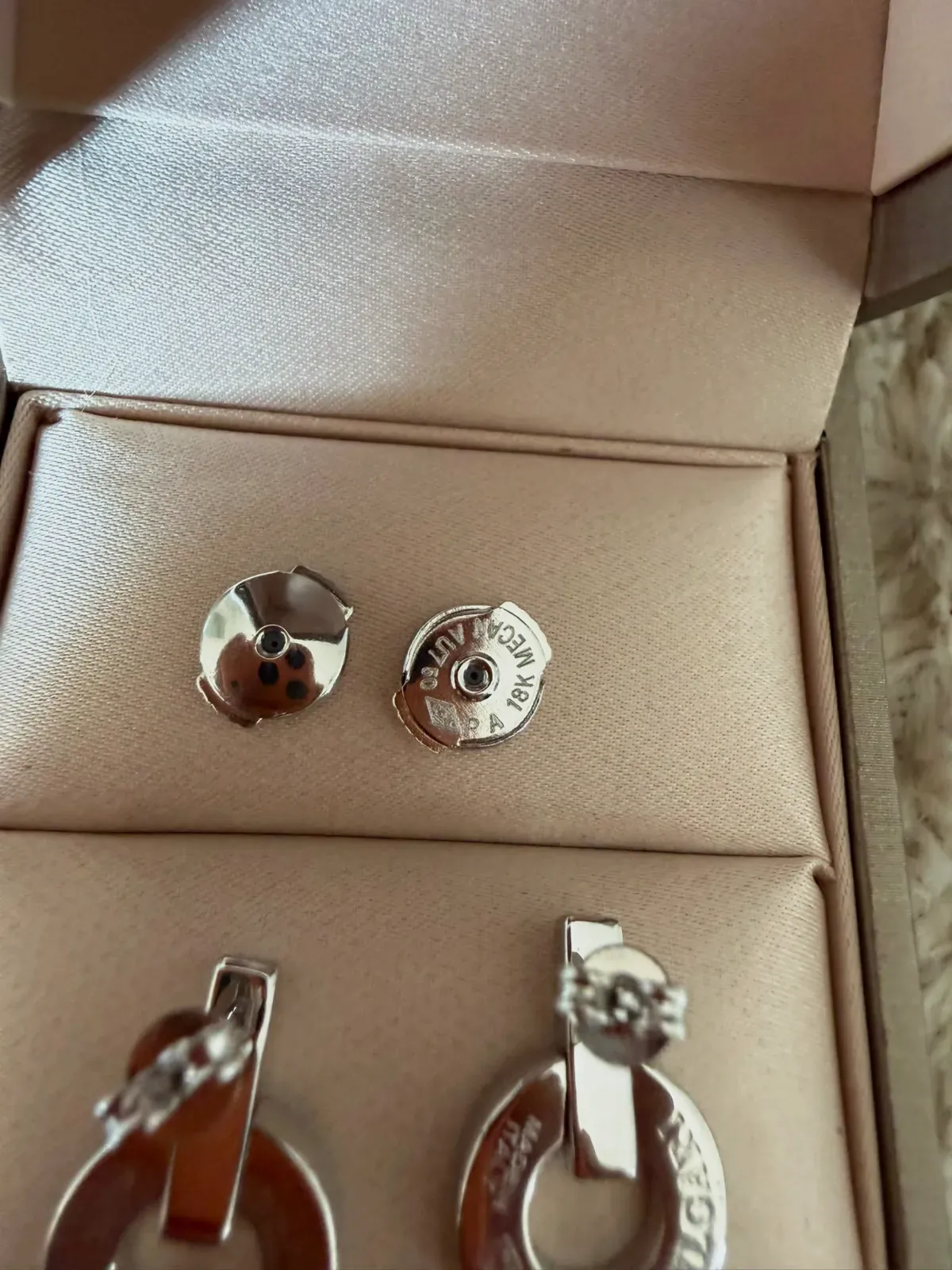 Boucles d'oreilles Bulgari argent – Bulgari – argent 5
