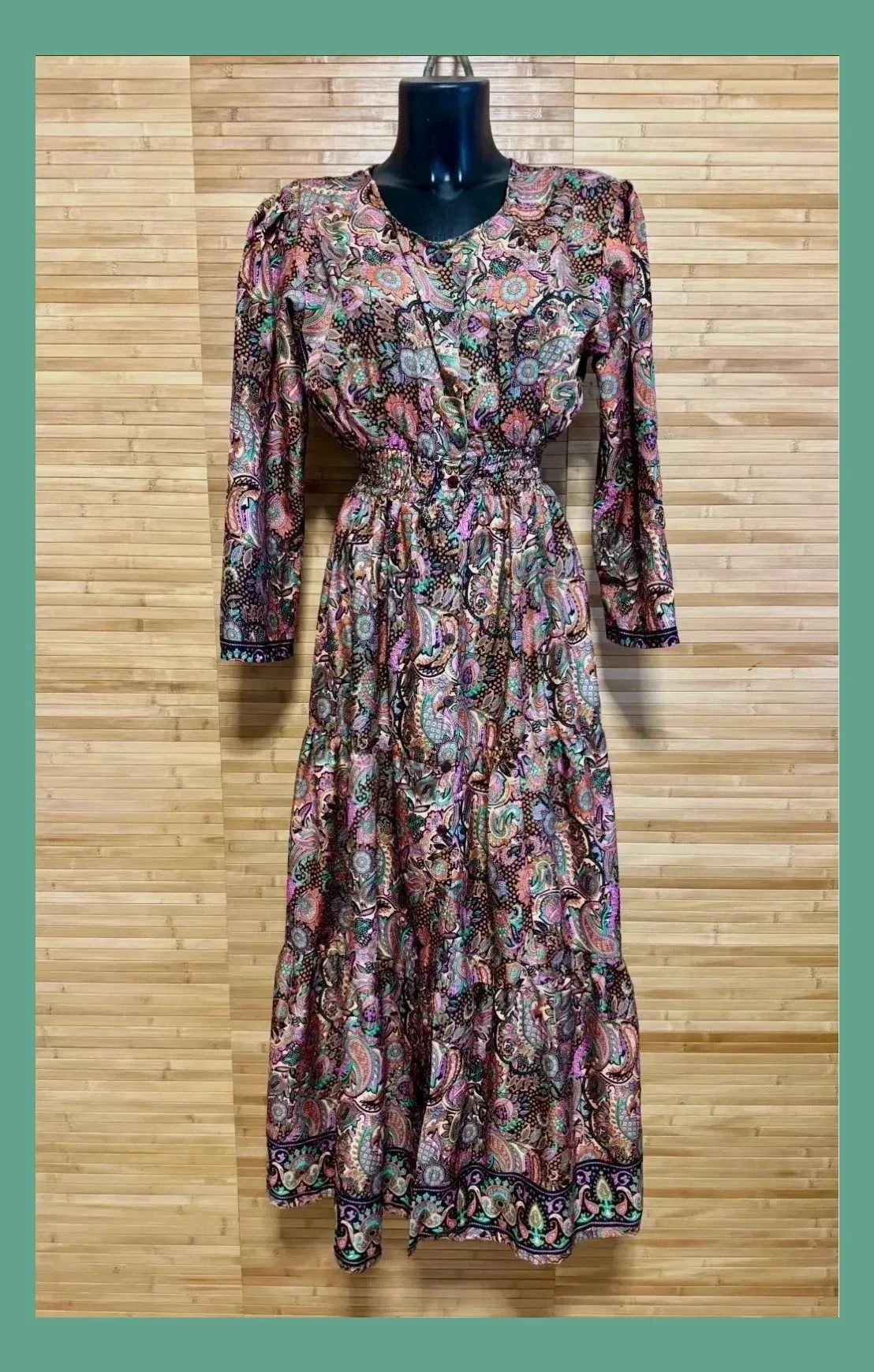 Divino vestido largo de seda marca Dindia talla única 😍 – Dindia – taille Taille unique