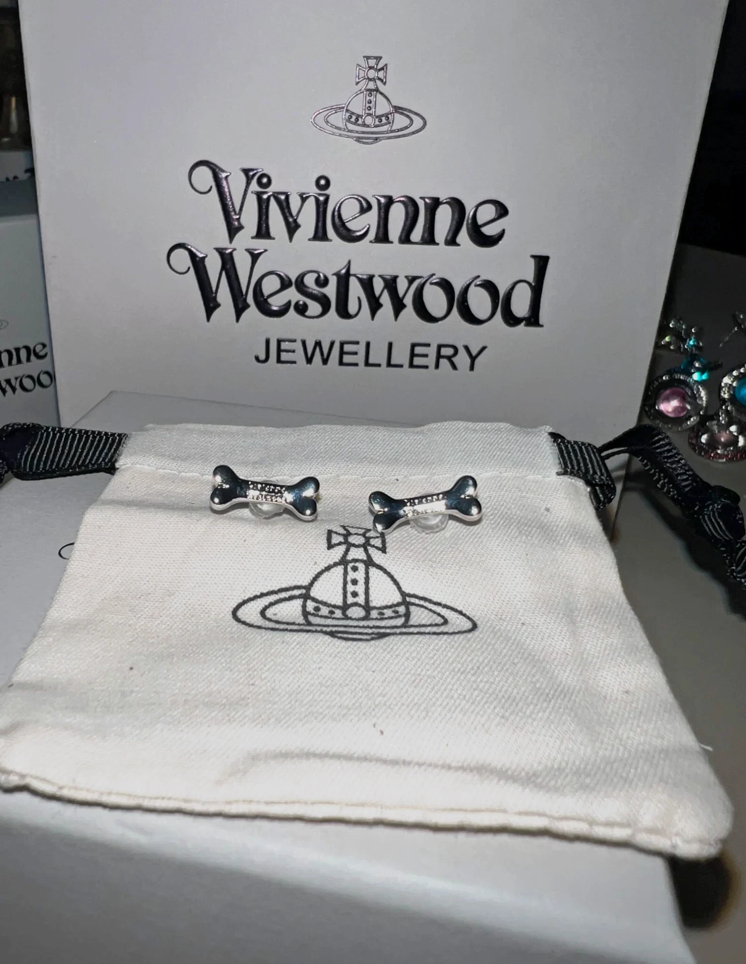 Boucles d'oreilles os Vivienne Westwood