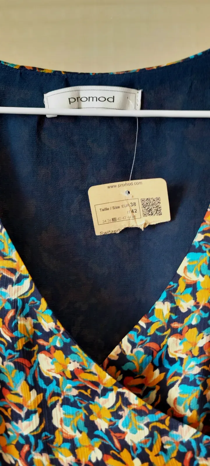 Robe courte imprimée à fleurs Promod – Promod – taille S 4