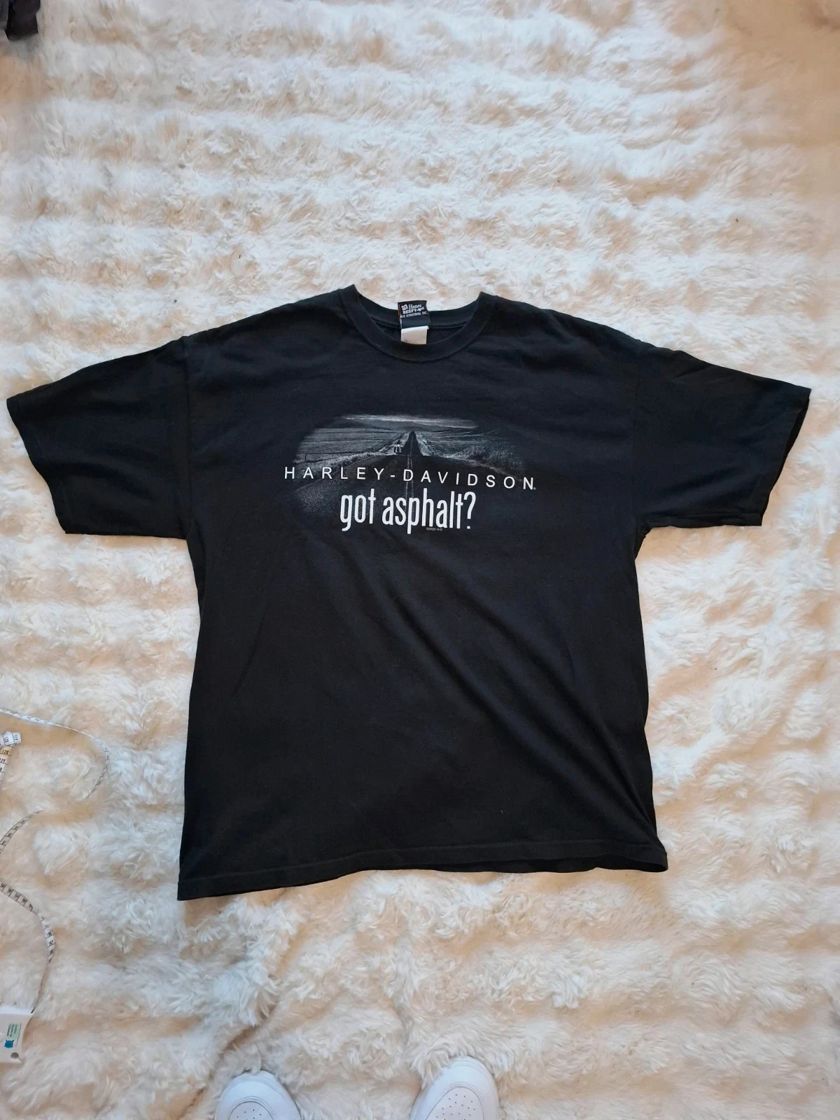 T-shirt noir Harley-Davidson Jeddah Arabie Saoudite Made in USA taille XL
