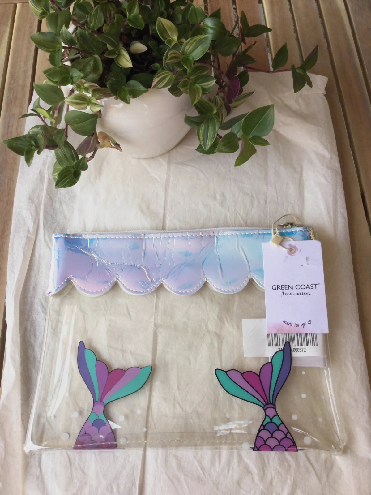 Necesser transparente