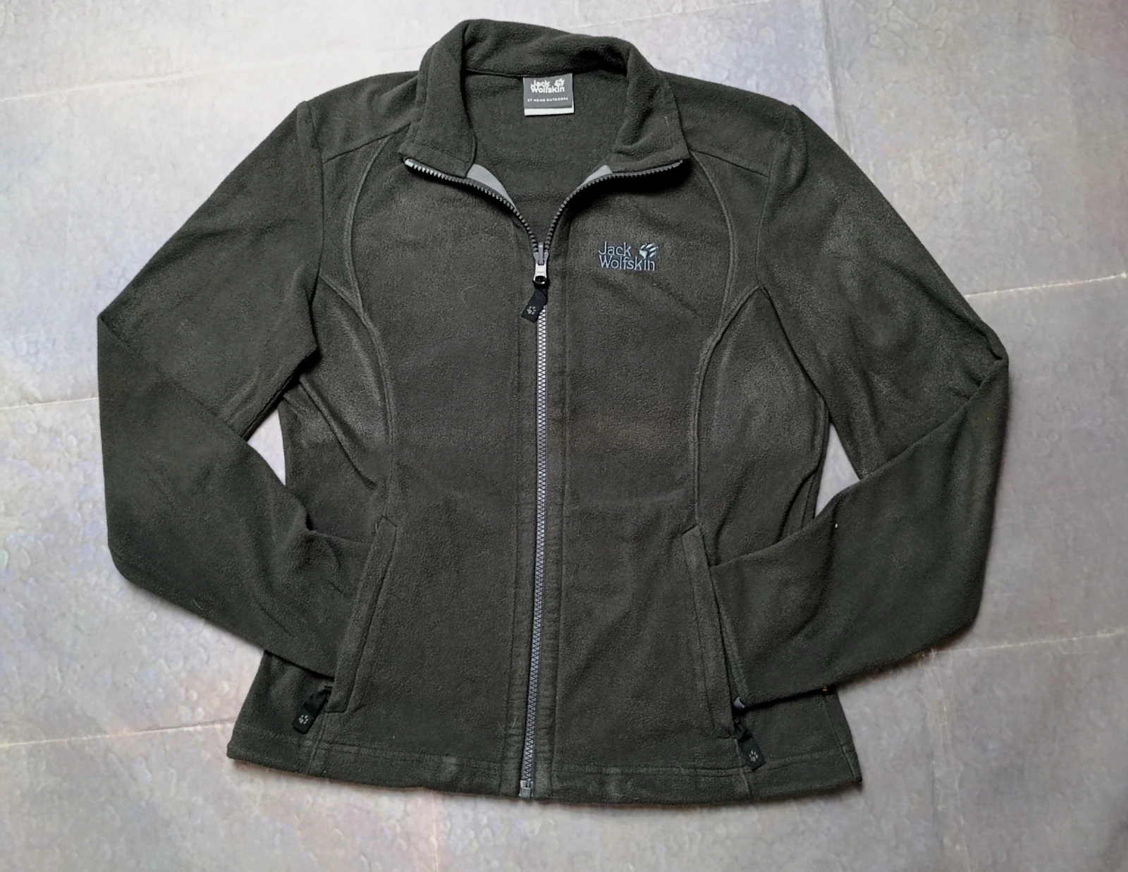 Jack Wolfskin Fleece Jacket / Forro Polar Vert Kaki Green Size S