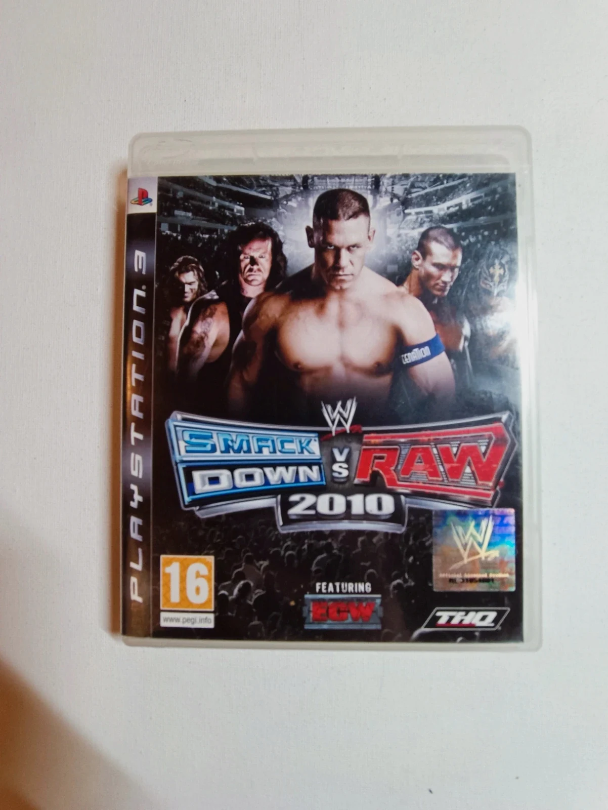 Jeu SmackDown vs Raw 2010 pour PS3