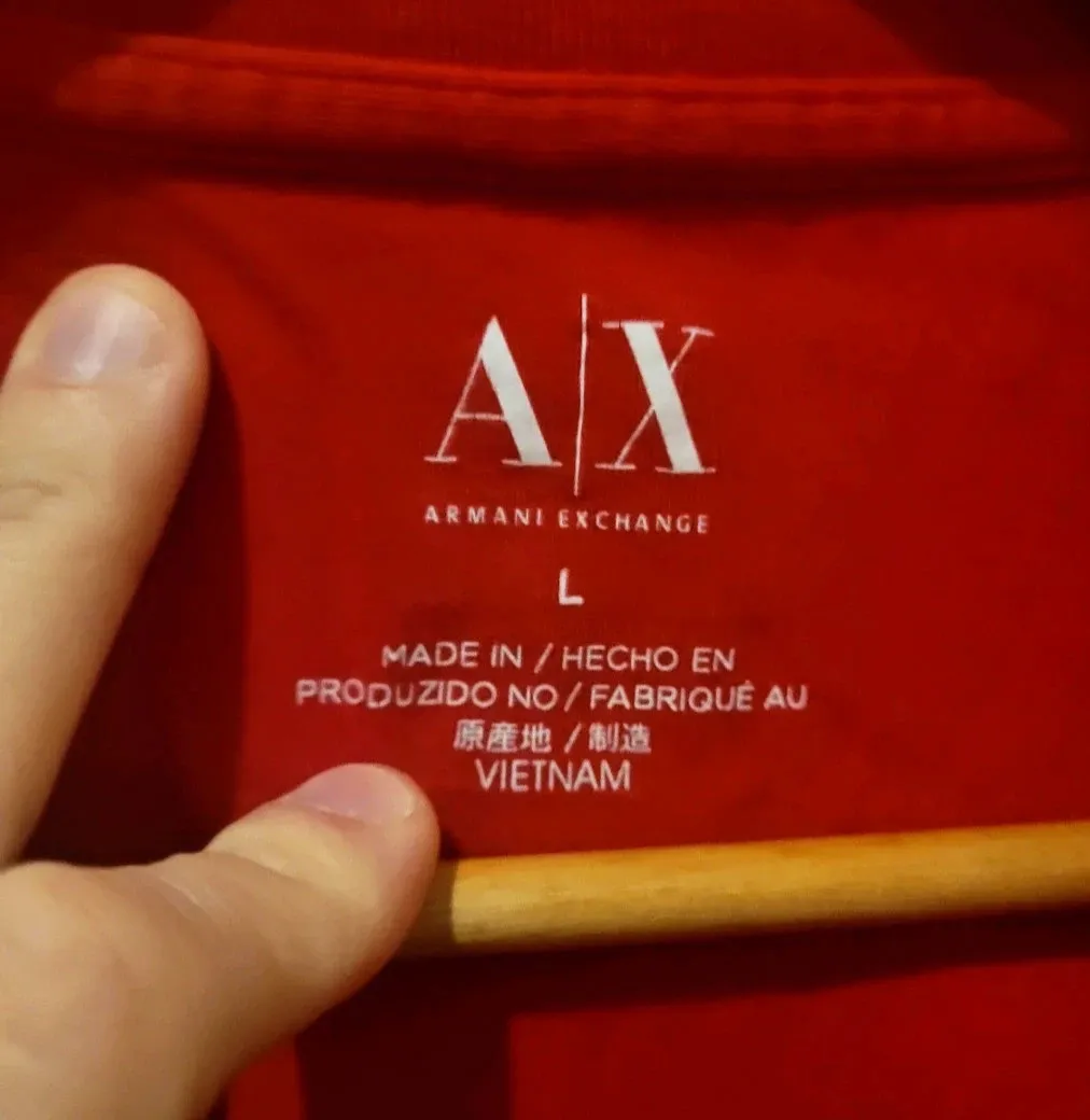Polo rojo viral Armani Exchange (A|X) – Armani Exchange – taille L 5