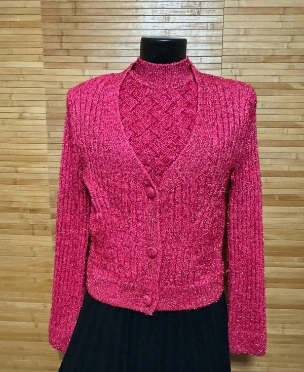 Divino conjunto cárdigan y top de marca Mango 😍