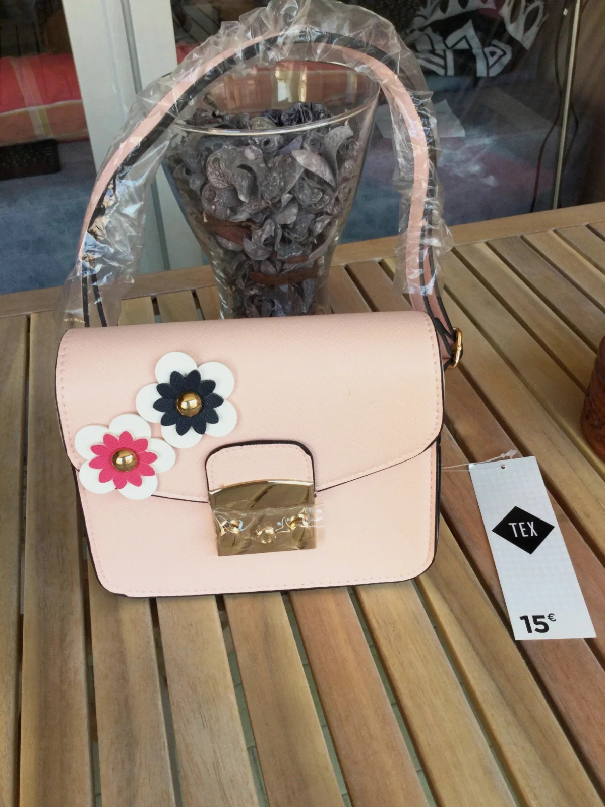 Bolso de hombro rosa 🌺 – TEX