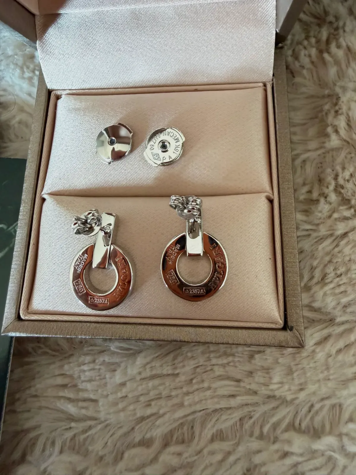 Boucles d'oreilles Bulgari argent – Bulgari – argent 7