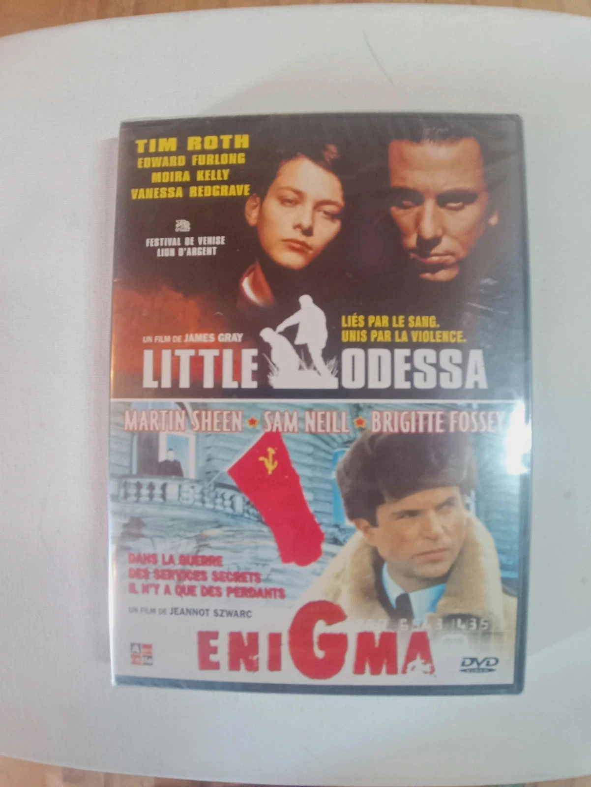 Dvd 2 filmes Little Odessa// Enigma sous blister