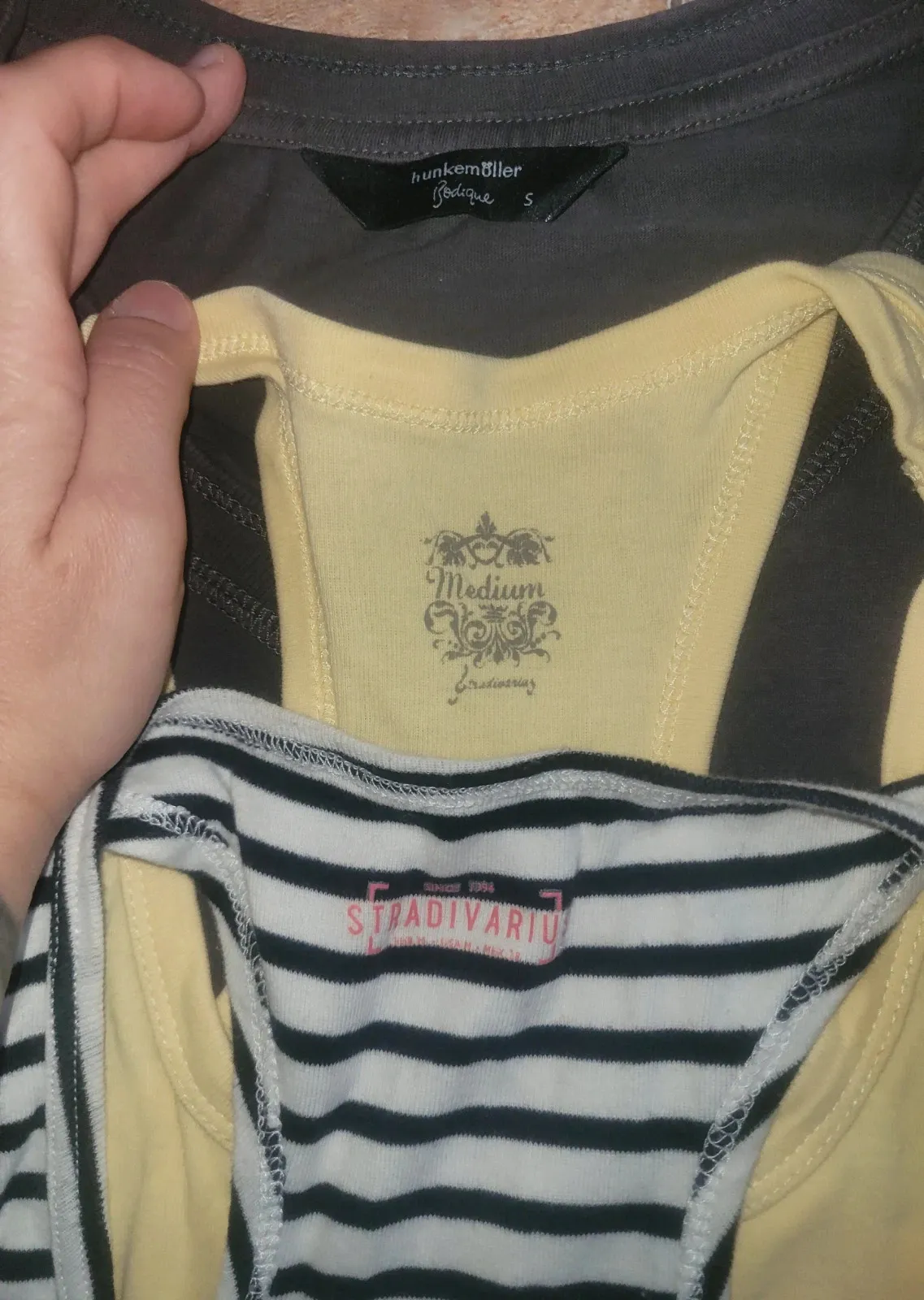 Lote de 3 camisetas / tops de mujer talla S – Stradivarius – taille S / 36 / 8 2