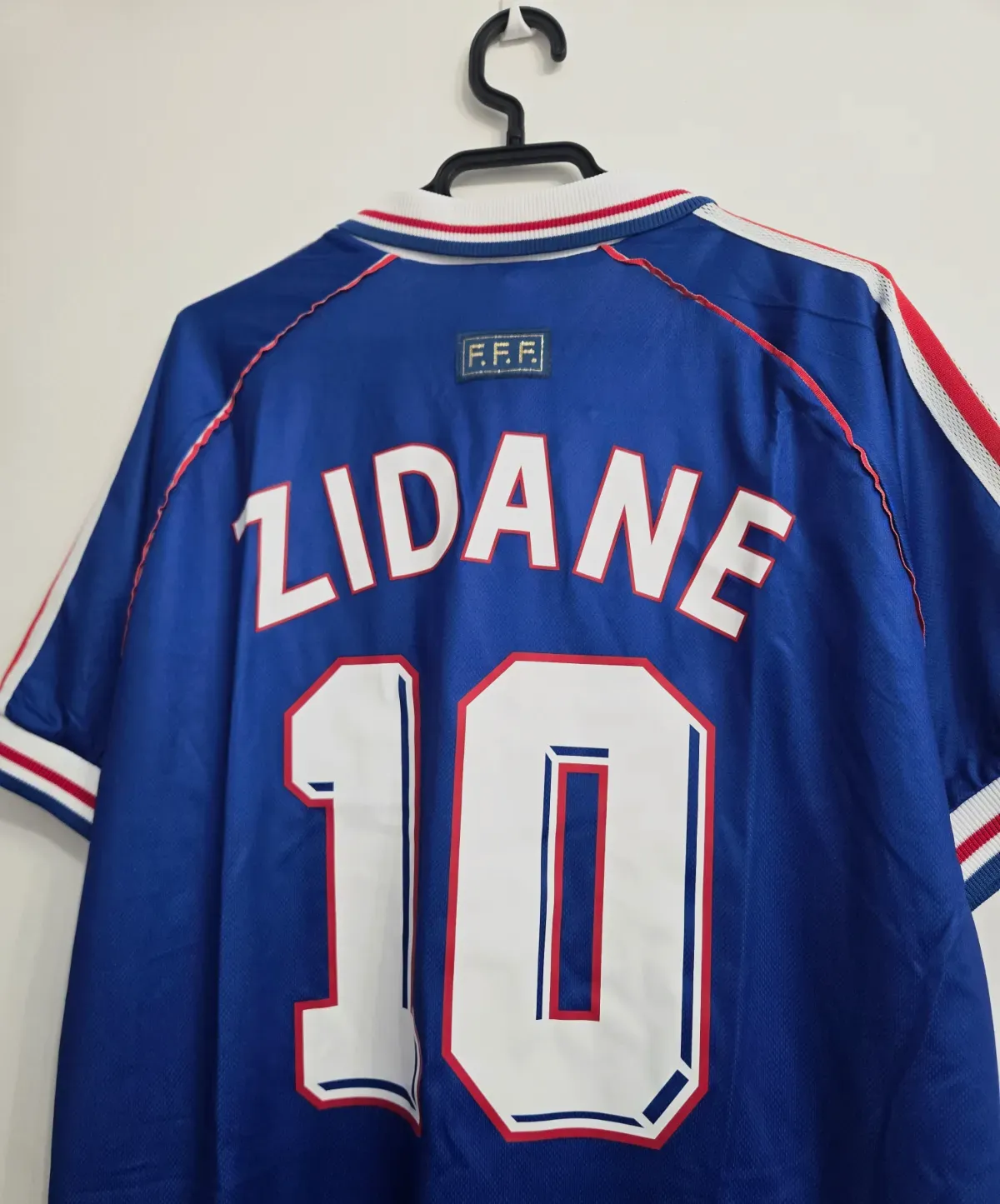 Maillot de football France Zidane 10 Adidas 1998 XXL – Adidas – taille XXL 4